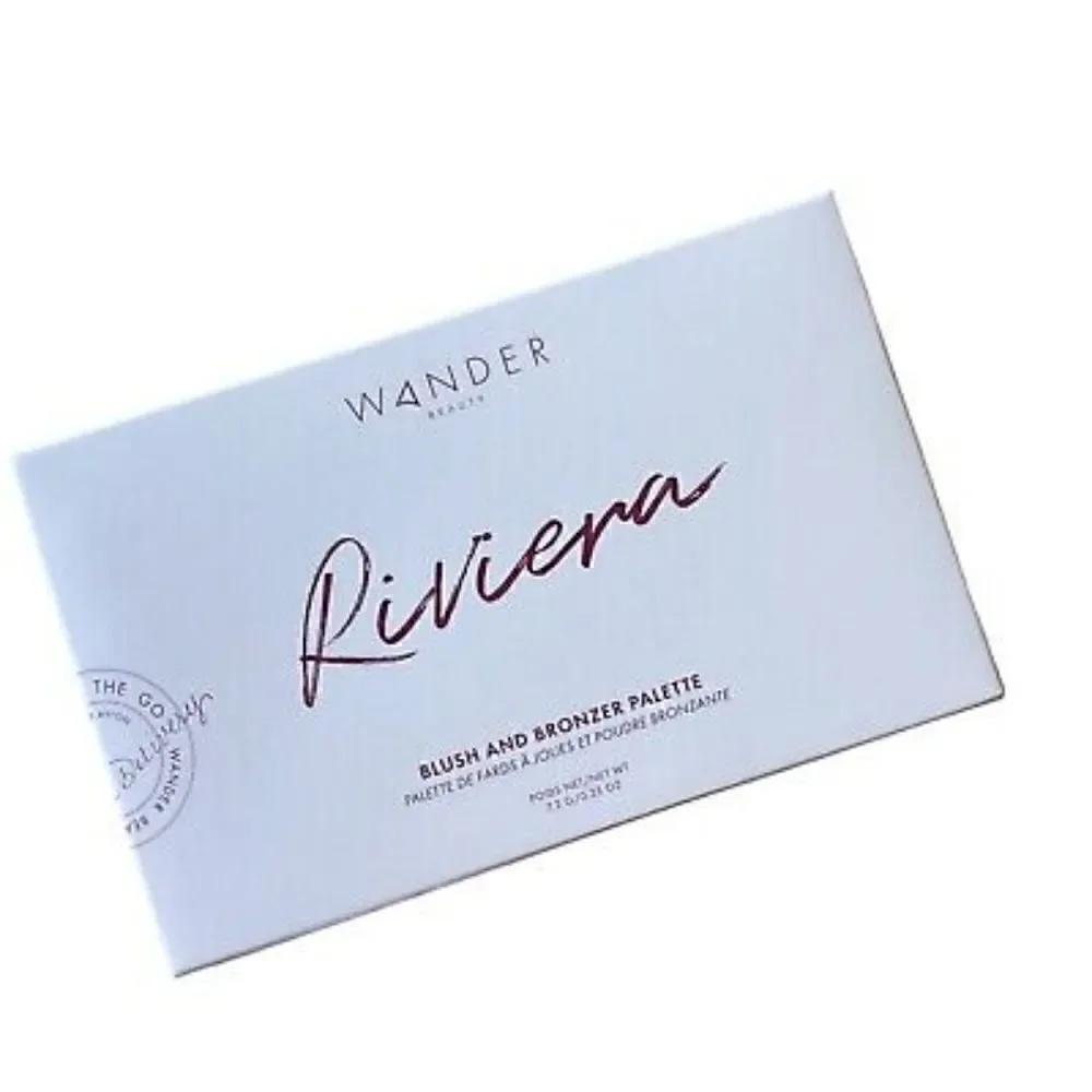 Wander Beauty Riviera Blush and Bronzer Palette